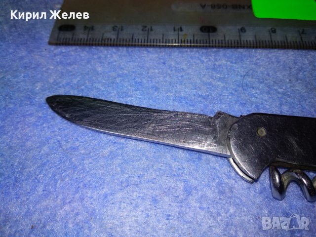 ВИНПРОМ Старо КОМБИНИРАНО КОЛЕКЦИОНЕРСКО ДЖОБНО НОЖЧЕ НЕРЪЖДАЕМА СТОМАНА 86031, снимка 11 - Колекции - 44755821