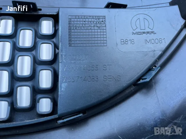 Предна броня за Фиат 500 с декоративна решетка след 2020 г., снимка 11 - Части - 47691516