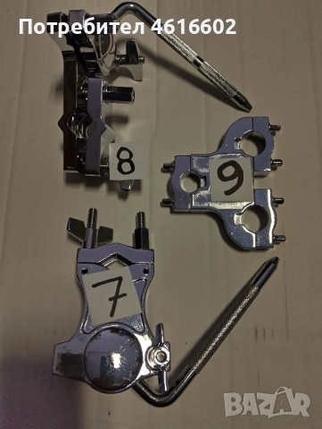 Клампи за барабани с рамена и без рамена