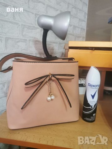 Нова чантичка, цвят пудра, снимка 6 - Чанти - 33886474