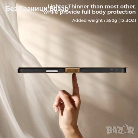 Нов Тънък калъф iPad Pro 11 A3357/A3358/A2836/A2837, стойка, таблет Айпад, снимка 4 - Калъфи, кейсове - 53744614