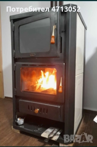 Камина с водна риза и фурна