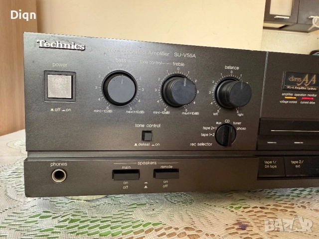 Technics SU-V55, снимка 2 - Ресийвъри, усилватели, смесителни пултове - 51539124