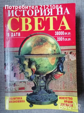 История на света в дати: 38 000 пр.Хр.-2001 сл.Хр. 
