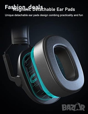 Нови сгъваеми геймърски слушалки с микрофон с шумопотискане/Лаптоп Игри , снимка 3 - Слушалки и портативни колонки - 41361350