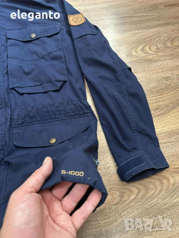 Мъжко яке Fjällräven Sarek G1000 Dark Navy Jacket , M размер, снимка 6 - Якета - 52413730