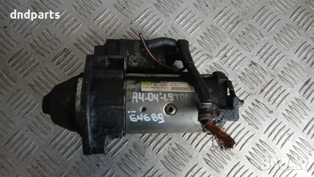 Стартер Audi A4 1.9 TDI 2004 068911024E D7R33 A4 (B6) (2000-2006)