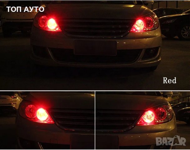 RGB Led Габаритни Крушки Т10, снимка 8 - Аксесоари и консумативи - 24481276