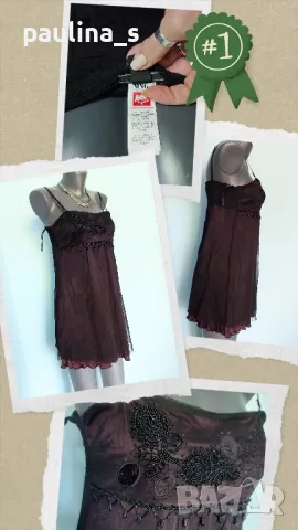 Два различни броя / Рокля с презрамки, тип туника "MNG" by Mango и "Azara" , снимка 4 - Рокли - 50383842