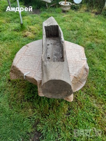 Старинно Дървено корито,хранилка, снимка 4 - Други ценни предмети - 40733503