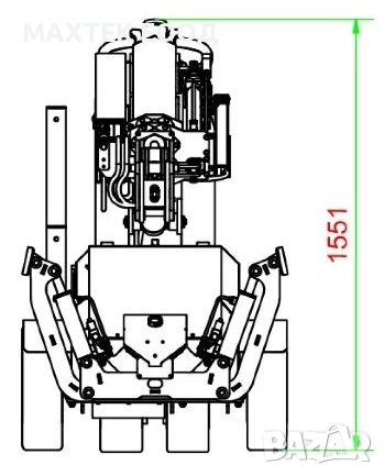 Електрически вакуумен робот Uplifter GW1125 Highlifter, снимка 6 - Други инструменти - 51493117