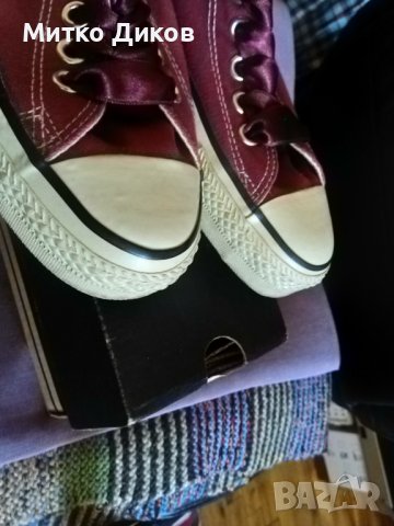 Converse кецове дамски USA американски размер №38 стелка245мм нови в кутия, снимка 6 - Маратонки - 39160593