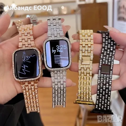 Луксозни стоманени каишки за Samsung/Huawei/Amazfit/Garmin, снимка 4 - Каишки за часовници - 49415590