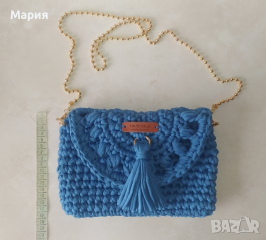 Плетена дамска чанта