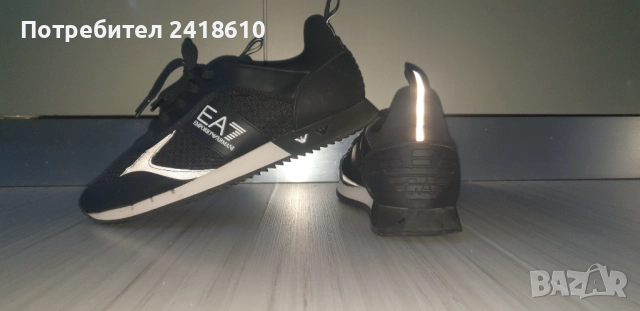 Emporio Armani EA7 Sneakers Mens Size 44 2/3 /28.6см US 10.5 UK 10 ОРИГИНАЛ! Мъжки Спортно - елегант, снимка 14 - Кецове - 52672864