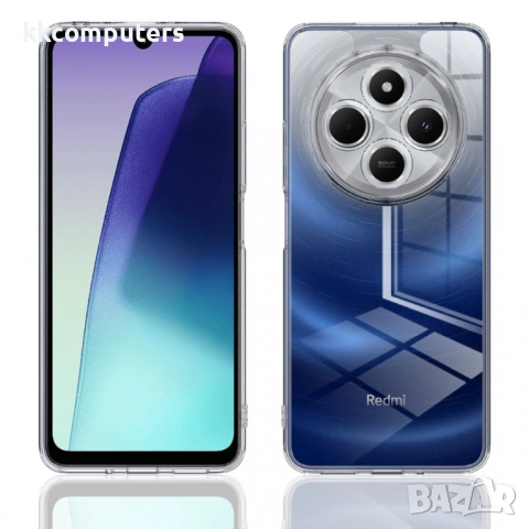 Xiaomi Poco M7 5G Силиконов Калъф TPU и Протектор