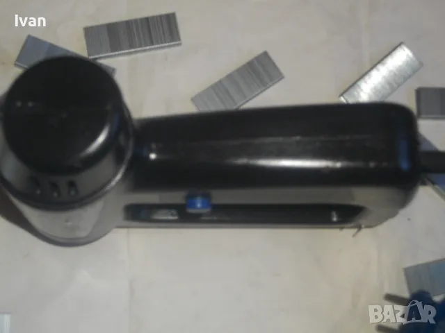 Комбиниран 6-14мм Скоби Пирони Холандски Дърводелски Тапицерски ТАКЕР FERM FET-200 ОТЛИЧЕН, снимка 12 - Други инструменти - 47457893