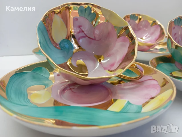 Руски порцелан , снимка 2 - Чаши - 50914709