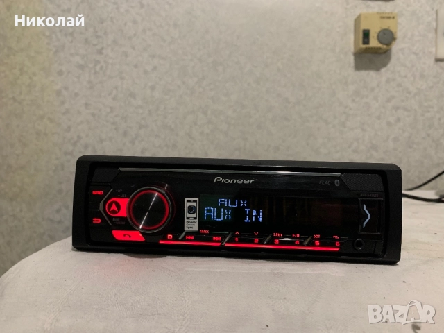 Авто радио Pioneer Bluetooth, снимка 3 - Аксесоари и консумативи - 52564003
