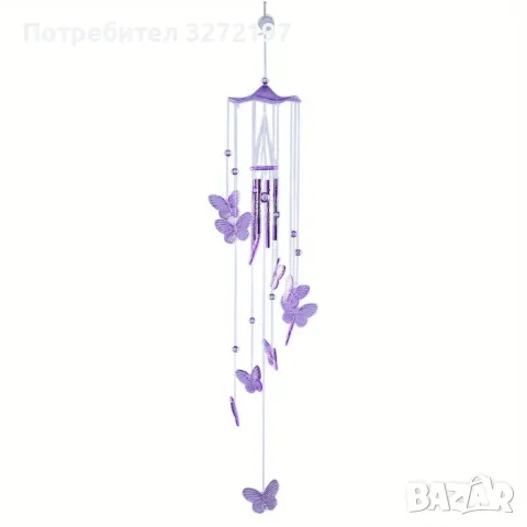 Красиви,Декоративни вятърни камбанки пеперуди Wind Chime, снимка 5 - Декорация за дома - 50255159