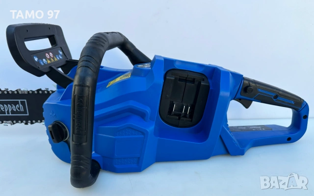 Scheppach BC-CS355Duo-X - Безчеткова резачка за дърва 2x20V 4.0Ah като нова!, снимка 5 - Моторни триони/резачки - 53308137