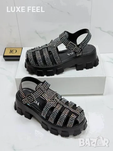 Prada 🤍Дамски Сандали , снимка 2 - Сандали - 55781802