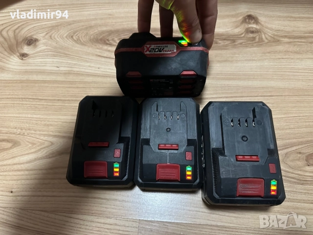 Parkside Батерии 8/4ah, снимка 3 - Други инструменти - 52898689