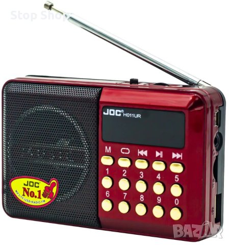 Радио JOC- Bluetooth Mp3 USB  SD, снимка 4 - Bluetooth тонколони - 41456553