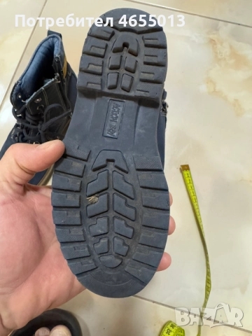 ПОДАРЯВАМ - Детски тъмно сини боти Номер-32 Стелка - 21см., снимка 4 - Детски боти и ботуши - 52476417
