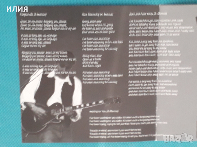 The Alan Marcus Blues Project – 2001 - Kicked Around Blues(Blues Rock), снимка 2 - CD дискове - 44517908