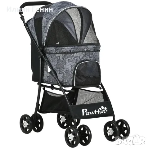 PawHut Количка за кучета, до 10 кг, снимка 4 - За кучета - 55985531
