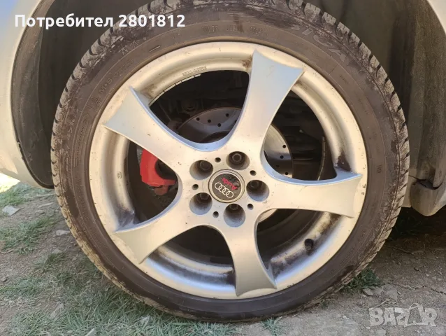 Джанти R17 5х100, снимка 5 - Гуми и джанти - 56059934