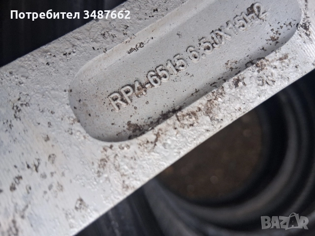 Алуминиеви джанти 4×100 6.5J ×15 ет38 ц.57.1мм PLATIN , снимка 7 - Гуми и джанти - 52679176