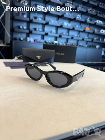 слънчеви очила prada cartier ray ban Gucci с черен обикновен калъф и ув защита , снимка 3 - Слънчеви и диоптрични очила - 53660558