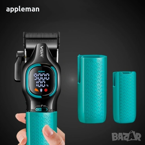 машинка за подстригване + тример VGR V-886 S2 Grip Turbo 9000RPM, снимка 2 - Машинки за подстригване - 53724057