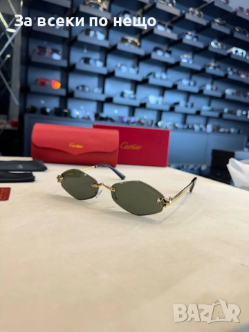 Cartier Слънчеви Очила С UV400 Защита - Налични Различни Цветове И Модели Код SK597, снимка 7 - Слънчеви и диоптрични очила - 53092164