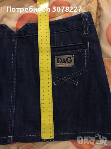 Дънкова пола Dolce & Gabbana, снимка 7 - Поли - 41542347