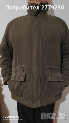 Яке за лов, безшумно,цвят зелен р-р 52, марка Benton Ville