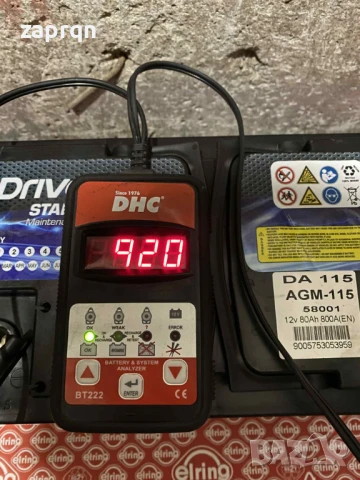Нов акумулатор AGM/АГМ 80 амп/ч 800 А с гаранция, снимка 3 - Аксесоари и консумативи - 51267890