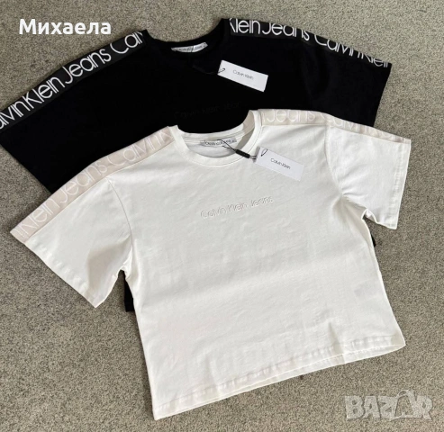 Дамски тениски CK - два цвята - 20€, снимка 3 - Тениски - 53724808