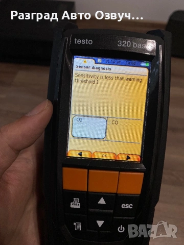 Testo 320 Basic - с Bluetooth - Газ анализатор тестер уред за газ, снимка 9 - Други инструменти - 53048248