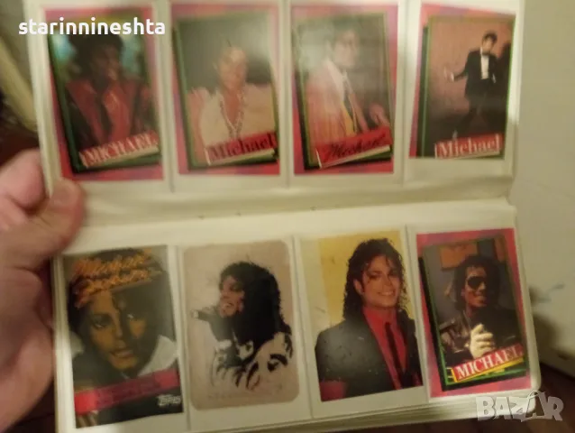 Ретро Винтидж колекция картички Майкъл Джексън от 70-те години  , снимка 3 - Антикварни и старинни предмети - 48716451