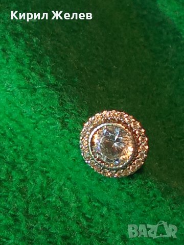 СКЪПОЦЕННА СРЕБЪРНА АРТ ОБЕЦА СРЕБРО 925 с ФАСЕТИРАНИ ИСКРЯЩИ ПЛАНИНСКИ КРИСТАЛИ 24929, снимка 11 - Обеци - 41337064