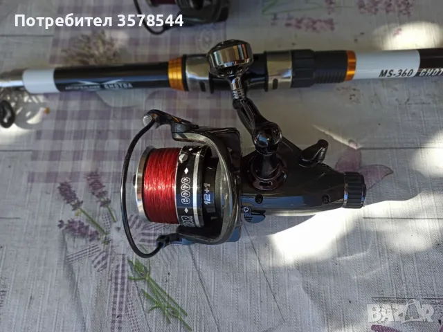 Шаранджийски въдици GHOTDA MS,3.60M-3бр., снимка 2 - Въдици - 56257903
