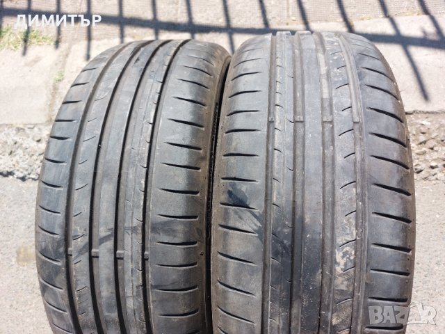 2бр.летни DUNLOP 205/50/17 89V DOT 4621, снимка 2 - Гуми и джанти - 41808789