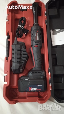 Акумулаторна тресчотка 1/2"Parkside Performance 20V, снимка 4 - Винтоверти - 53730200