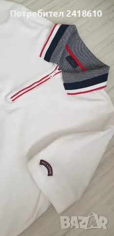 Paul & Shark  Zip Up Pique Cotton Mens Size M НОВО! ОРИГИНАЛ! Мъжка Тениска!