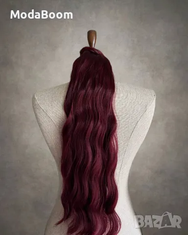 Дамска опашка , снимка 2 - Аксесоари за коса - 48686817