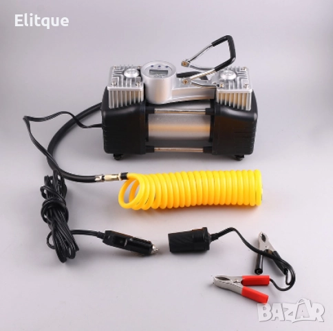 Комплект “Пътна помощ” – компресор за гуми с маркуч за въздух и инструменти  2ц. 12V, снимка 6 - Други стоки за дома - 52853765