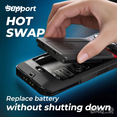 SVANTTO Android баркод скенер M09, 5.5-инчов екран, 6+64GB, IP66, снимка 6 - Други - 53813459